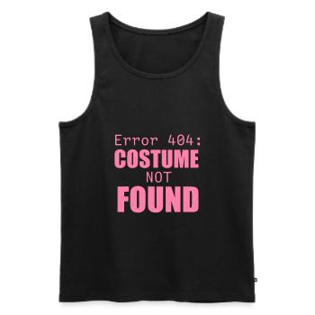 Costume not found - Men's Premium Organic Tank Top - black - Front - AI Model Male 178 light (178cm)