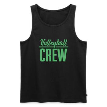 Volleyball Mannschaft - Männer Premium Bio Tank Top - Schwarz - Vorne - Michal (187cm)