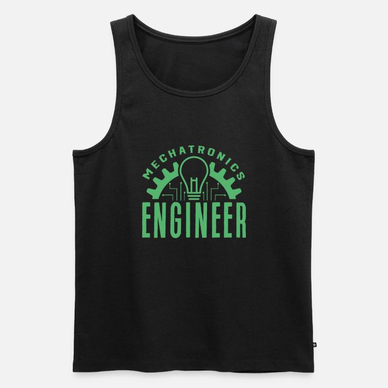 Mechatroniker - Männer Premium Bio Tank Top - Schwarz