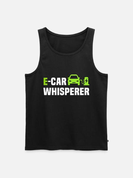 Eauto E-Auto Elektro Auto - Männer Premium Bio Tank Top - Schwarz