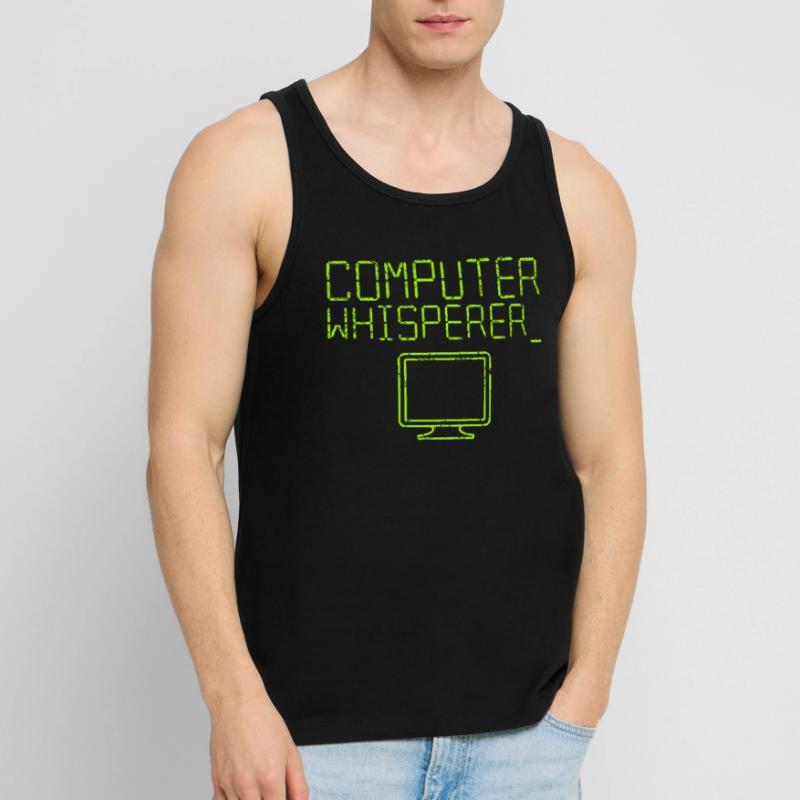Informatik Computer Programmierer Informatiker Männer Premium Bio Tank Top