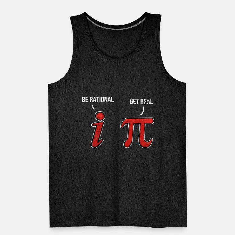 Pi Day math Men's Premium Organic Tank Top
