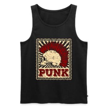 Punk Punk Rock Music Punks Anarchy Punk Gift - Men's Premium Organic Tank Top - black - Front - Michal (187cm)