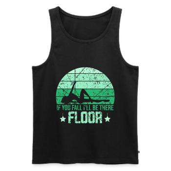 Pole Dance - Männer Premium Bio Tank Top - Schwarz - Vorne - Michal (187cm)