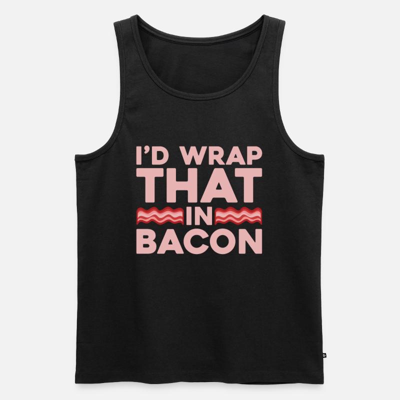 Ich Würde Das - Männer Premium Bio Tank Top - Schwarz