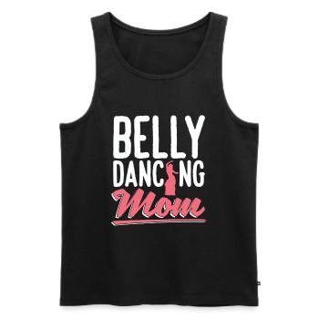 Belly Dance Mother For Belly Dancer - Men's Premium Organic Tank Top - black - Front - AI Model Male 178 light (178cm)