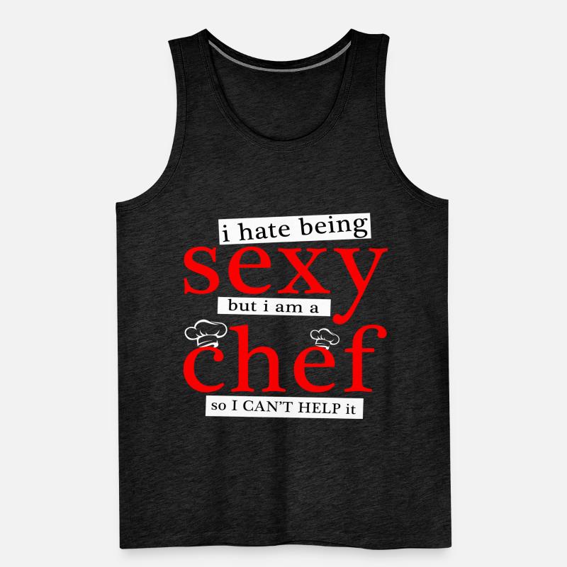 Chef Chef Master Chef Cooking Kitchen Gift Men's Premium Organic Tank Top