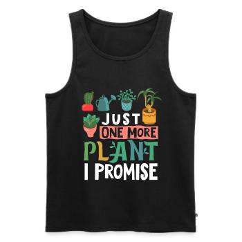 Plants Gardening Gardening Gardener Gift - Men's Premium Organic Tank Top - black - Front - Michal (187cm)