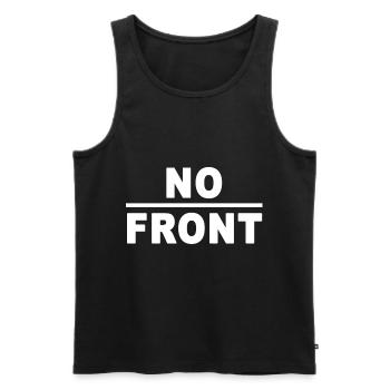 No Front Meme Allemagne drôles de tendances Internet - Débardeur bio Premium Homme - noir - Devant - AI Model Male 178 light (178cm)
