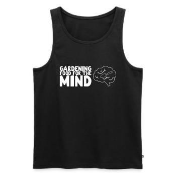Inspirierende Gardner-sprüche - Männer Premium Bio Tank Top - Schwarz - Vorne - AI Model Male 178 light (178cm)