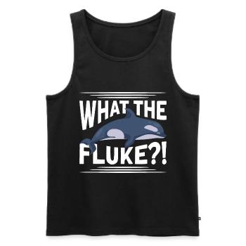Whale Watching Whale Watching Whale Orca Blue Whale - Men's Premium Organic Tank Top - black - Front - AI Model Male 178 light (178cm)