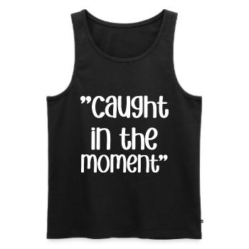 Songtexte Musikliebhaber Songwriter Musikfestival - Männer Premium Bio Tank Top - Schwarz - Vorne - AI Model Male 178 light (178cm)