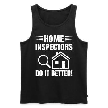 Home Inspectors Do It Better Job Profession - Männer Premium Bio Tank Top - Schwarz - Vorne - Michal (187cm)