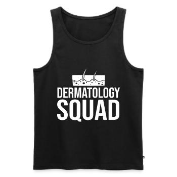 Dermatology Skin Care Skin Medicine Disease - Men's Premium Organic Tank Top - black - Front - AI Model Male 178 light (178cm)