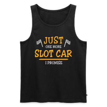 Slot Car Slotracing Slotcar - Männer Premium Bio Tank Top - Schwarz - Vorne - Michal (187cm)