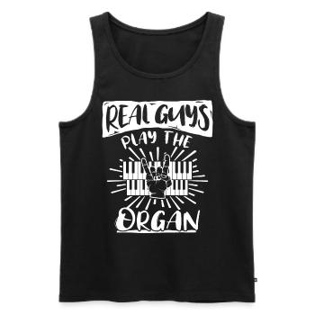 Orgelspieler Organist - Männer Premium Bio Tank Top - Schwarz - Vorne - Michal (187cm)