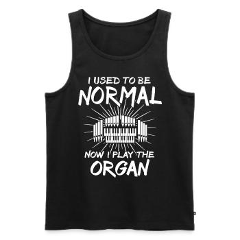 Orgelspieler Organist - Männer Premium Bio Tank Top - Schwarz - Vorne - Michal (187cm)