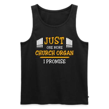 Organist Orgelspieler Orgel - Männer Premium Bio Tank Top - Schwarz - Vorne - Michal (187cm)