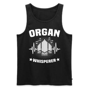 Organist Kirchenorganist - Männer Premium Bio Tank Top - Schwarz - Vorne - Michal (187cm)