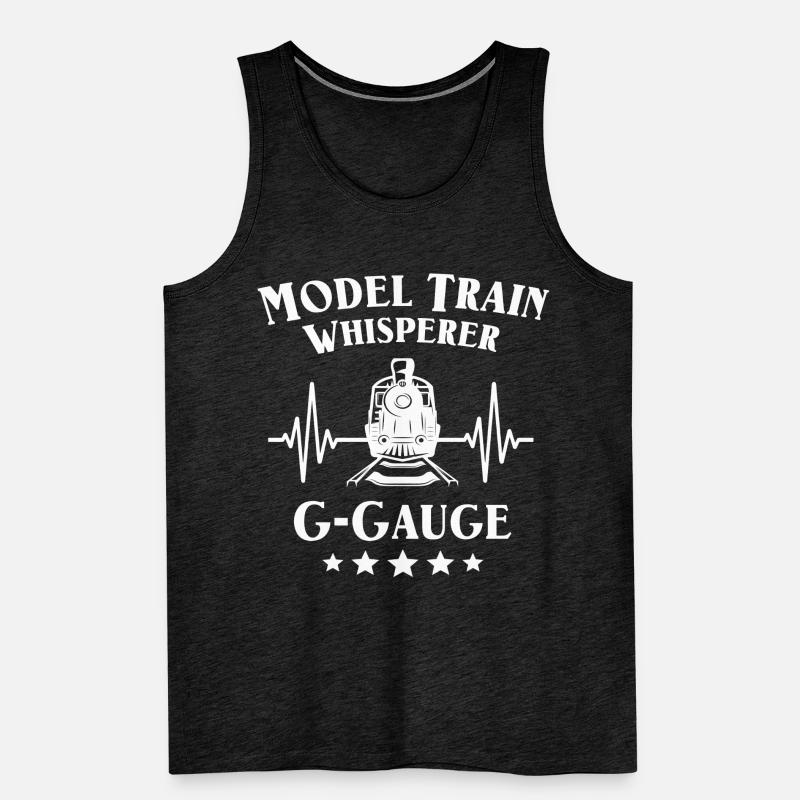 Gartenbahn Flüsterer Garteneisenbahn Spur G Männer Premium Bio Tank Top