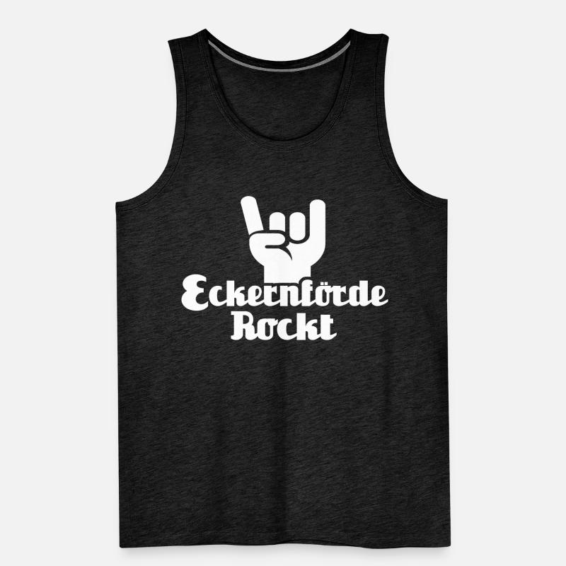 Eckernförde Sprüche Männer Premium Bio Tank Top