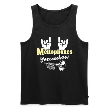 Mellophone Mellophone Player Mellophonium - Men's Premium Organic Tank Top - black - Front - Michal (187cm)