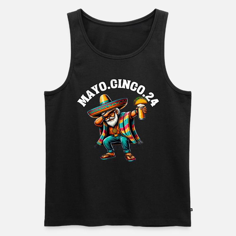 Cinco De Mayo 2024 - Männer Premium Bio Tank Top - Schwarz