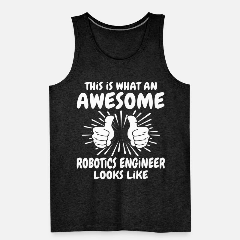 Robotics Engineer Men's Premium Organic Tank Top