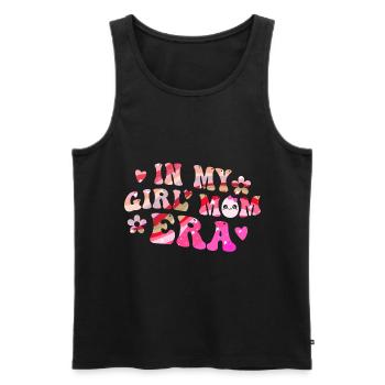 Dans l’annonce de ma fille maman Baby Girl - Débardeur bio Premium Homme - noir - Devant - Michal (187cm)