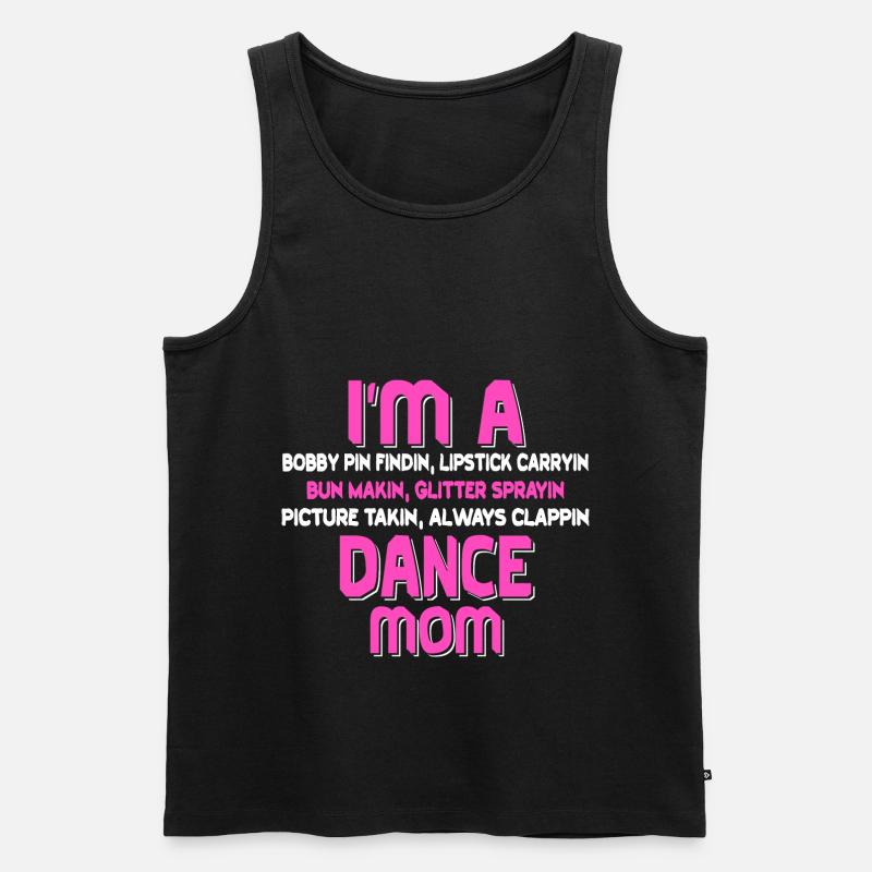 Dance MOM - Männer Premium Bio Tank Top - Schwarz