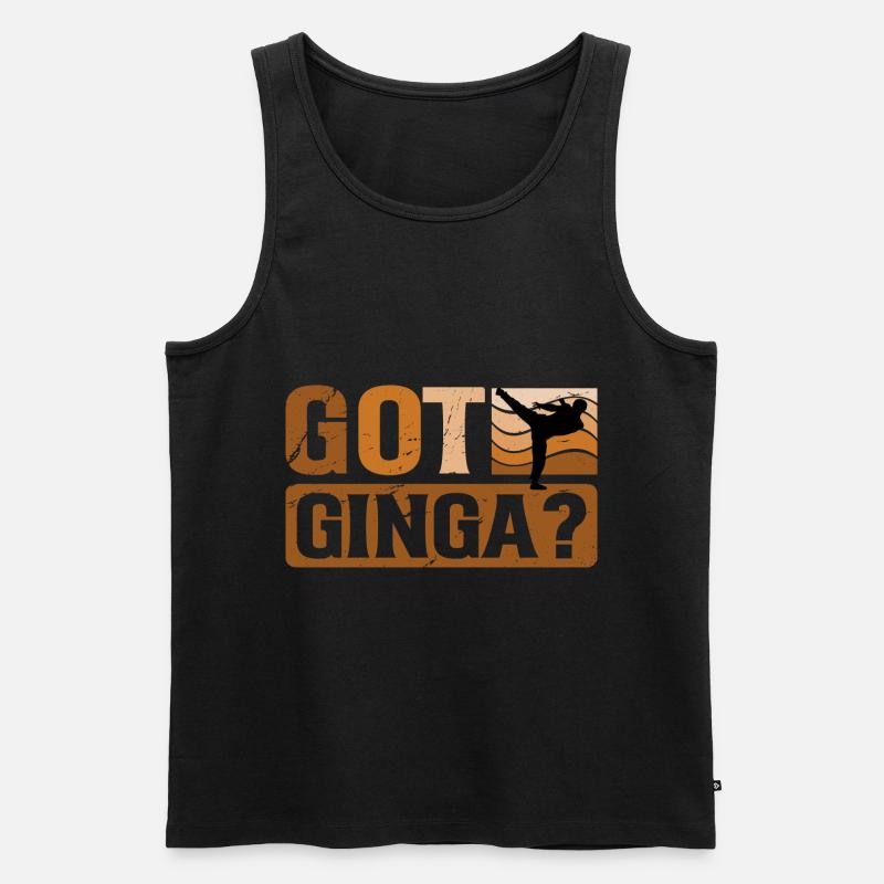 Git Ginga? - Men's Premium Organic Tank Top - black