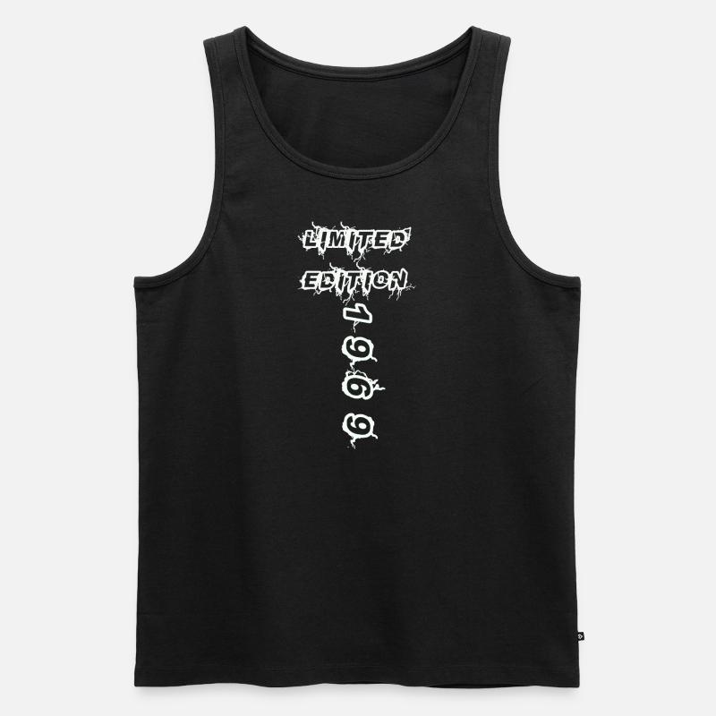 1969 - Männer Premium Bio Tank Top - Schwarz
