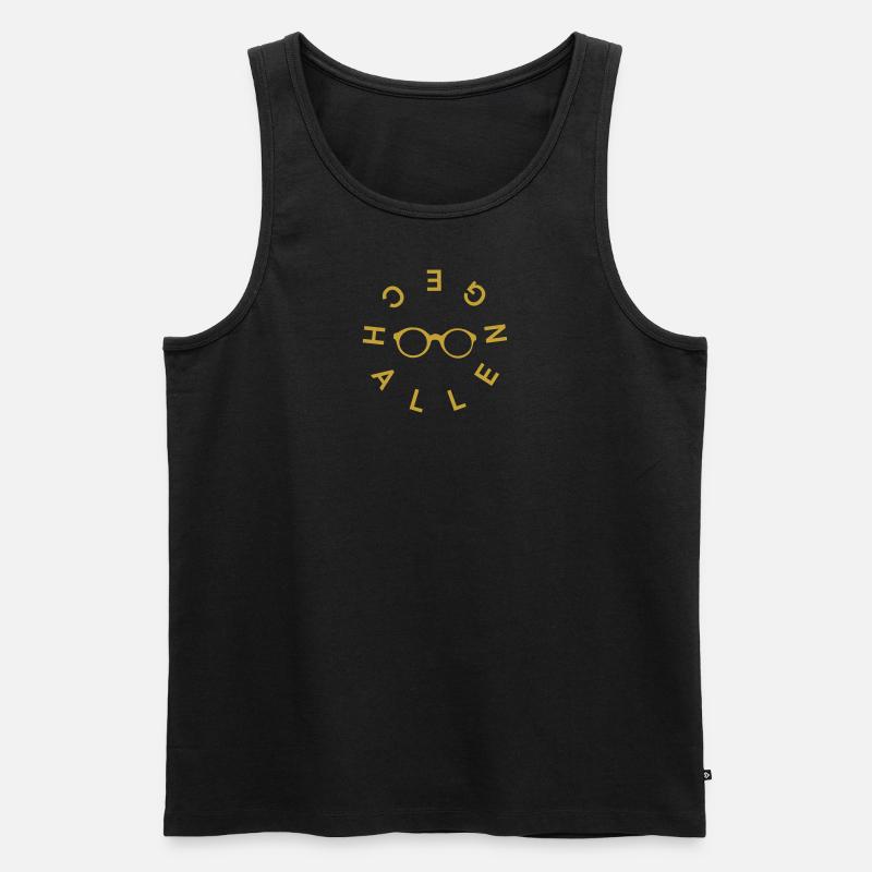 Challenge 2024 accepted - Männer Premium Bio Tank Top - Schwarz