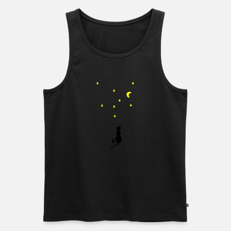 Cat & Mouse - Débardeur bio Premium Homme - noir