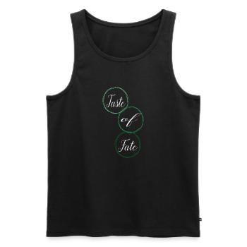 artisanat culinaire art de la blague de cuisine - Débardeur bio Premium Homme - noir - Devant - AI Model Male 178 light (178cm)