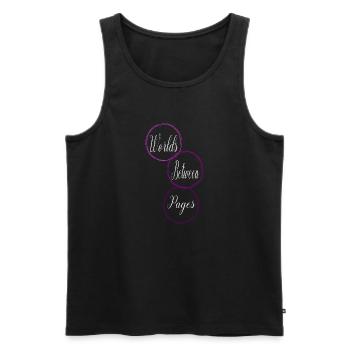 Happy Gift Idea Escape Quotes - Men's Premium Organic Tank Top - black - Front - Michal (187cm)