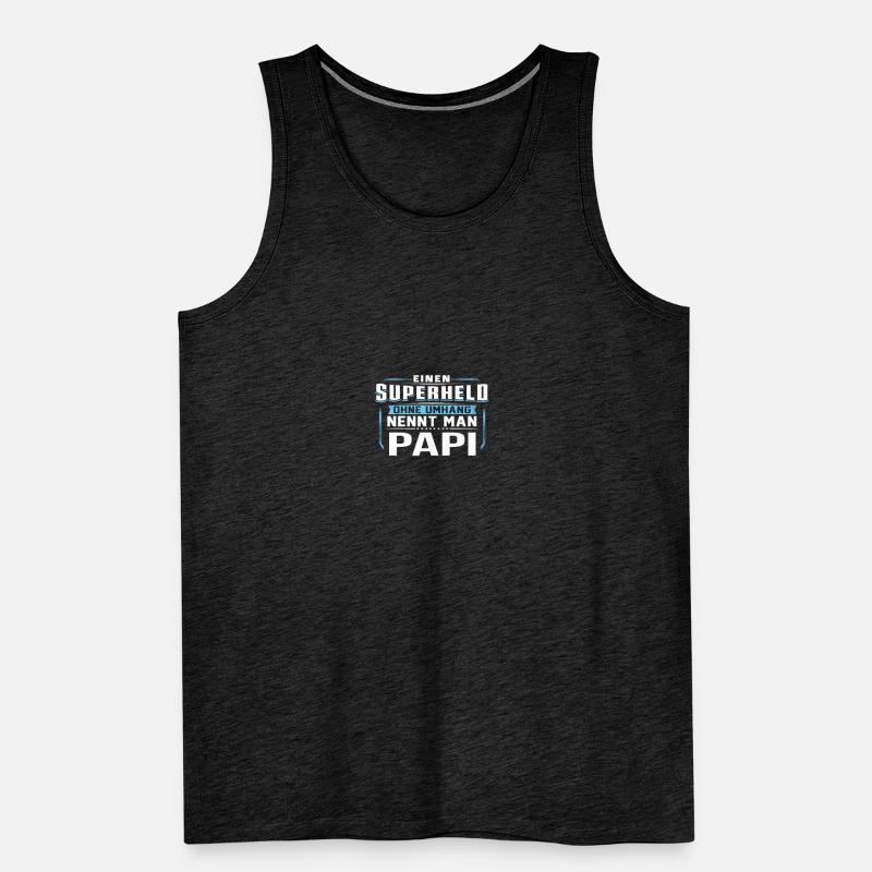 PAPI Superheld Männer Premium Bio Tank Top