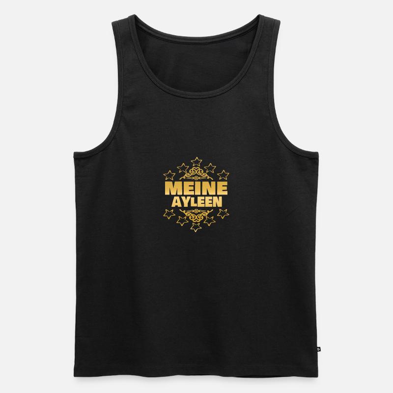 Ayleen - Männer Premium Bio Tank Top - Schwarz