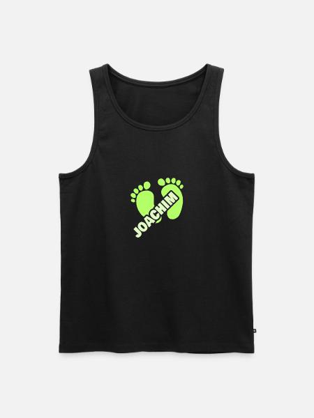 Gift for Joachim - Men's Premium Organic Tank Top - black