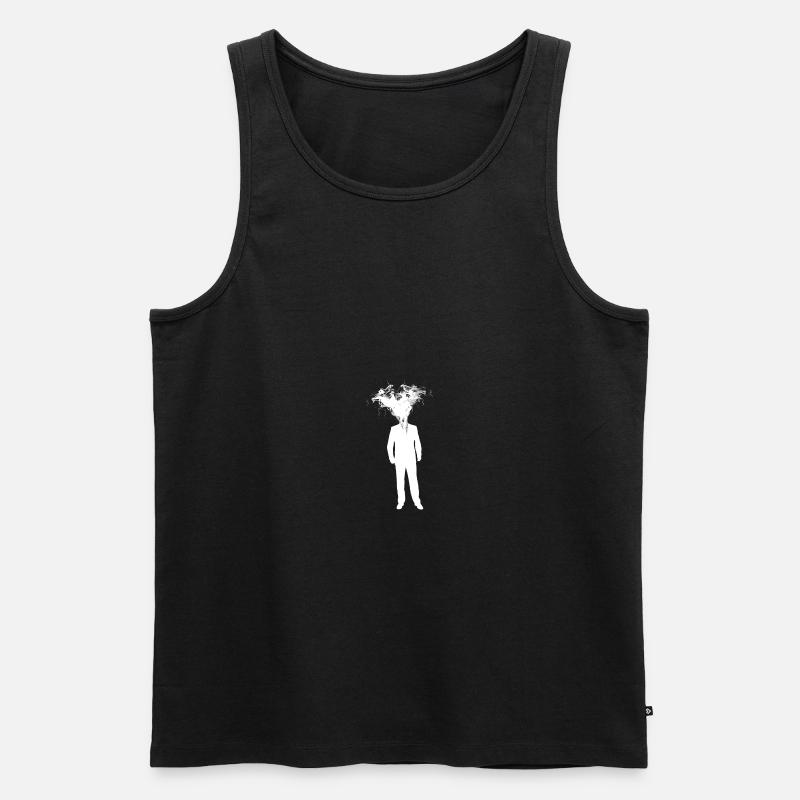 Devil in a Suit - Men's Premium Organic Tank Top - black