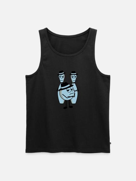 mafia - Men's Premium Organic Tank Top - black