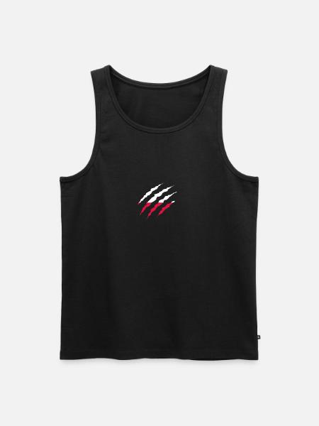Claw Klaue Laender Polen png - Mannen Premium Bio Tanktop - zwart
