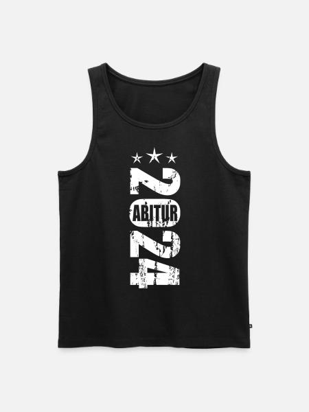 Abitur 2024 - Männer Premium Bio Tank Top - Schwarz