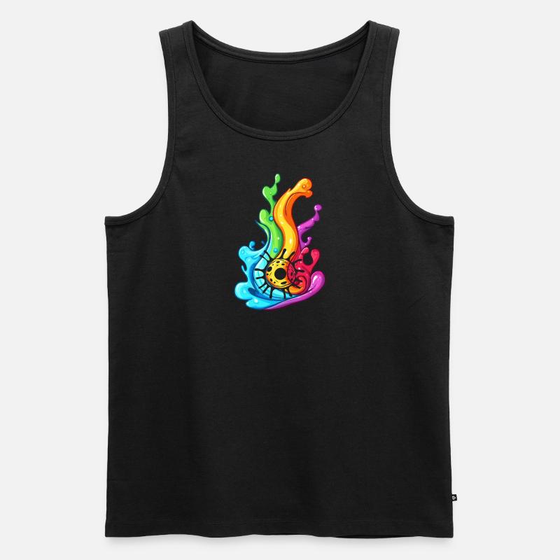 Biologie Evolution Leben - Männer Premium Bio Tank Top - undefined