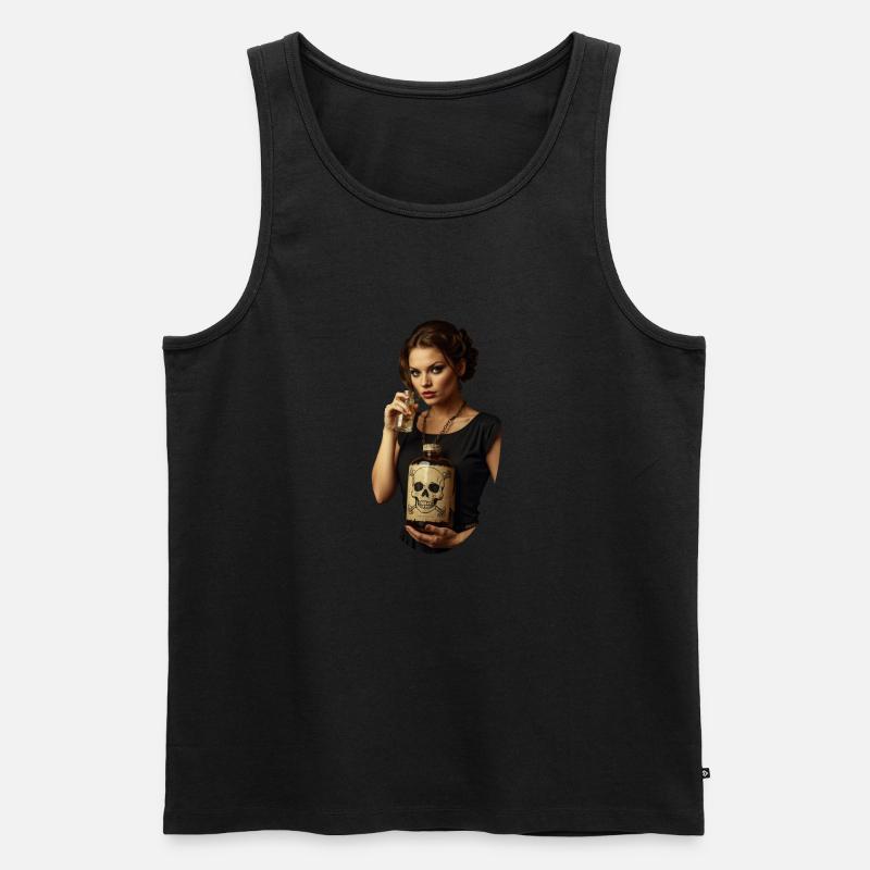 Giftig - Männer Premium Bio Tank Top - Schwarz