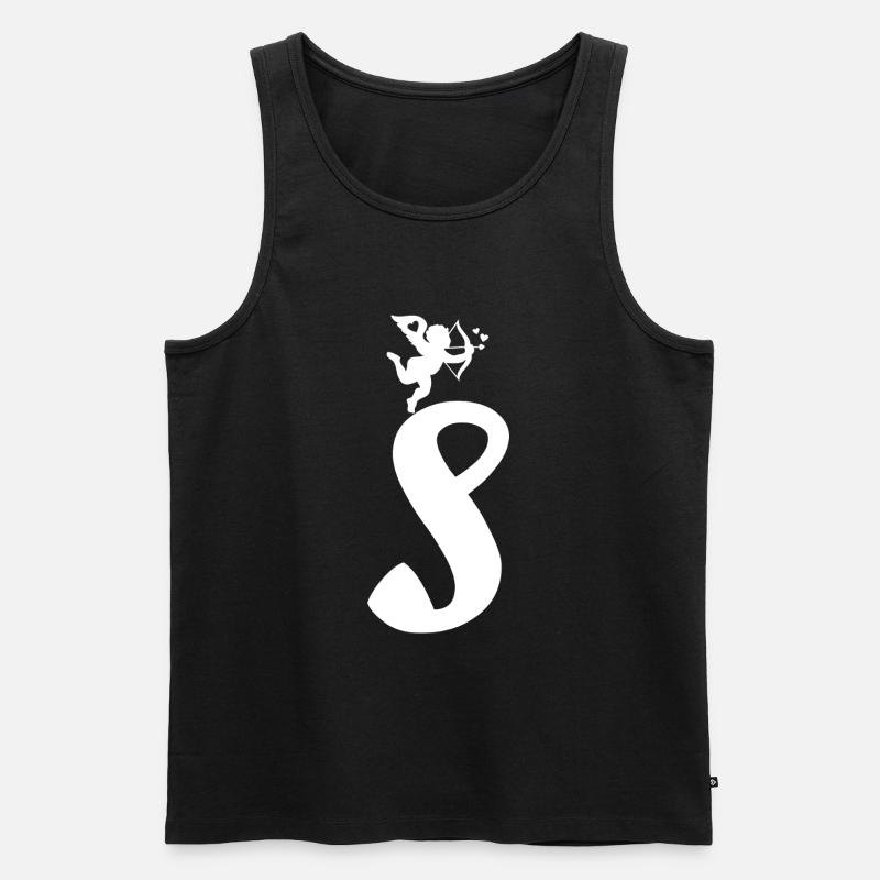 S - Männer Premium Bio Tank Top - Schwarz