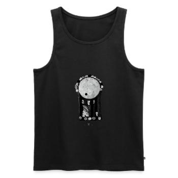 Magical Gate Arbor - The of Orbis - Men's Premium Organic Tank Top - black - Front - AI Model Male 178 light (178cm)