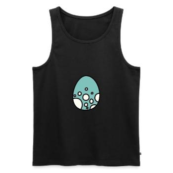 Dino Ei Baby - Débardeur bio Premium Homme - noir - Devant - Michal (187cm)