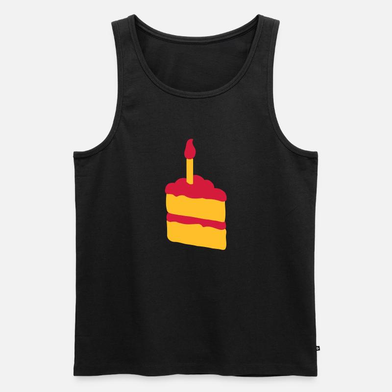 kaka - Männer Premium Bio Tank Top - Schwarz