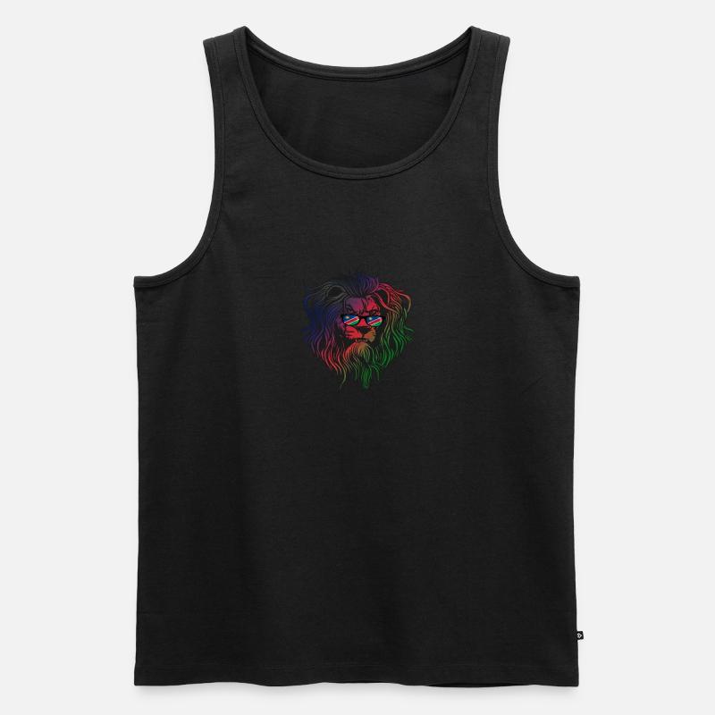 Namibia - Männer Premium Bio Tank Top - Schwarz